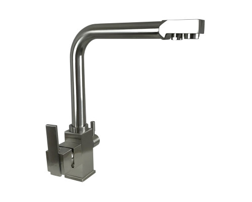 Змішувач для кухні під осмос Globus Lux LAZER GLLR-0100-8-STSTEEL