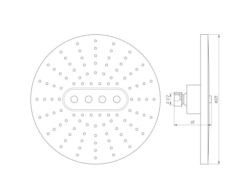 Душова лійка Globus Lux SD07A