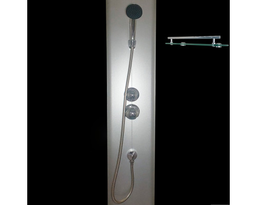 Душовий бокс BRAVO REGA L120BL (3уп.)