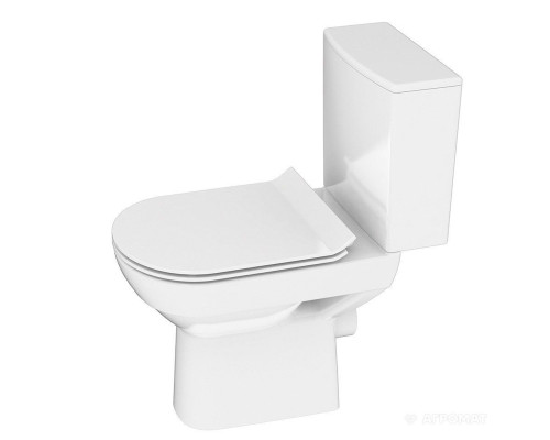 Компакт Cersanit 604 CITY NEW CLEAN ON 011 3/5 slim дюроплас