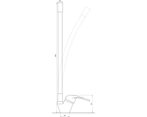 Змішувач для кухні EcoMix ENERGO E-GEZ-203SLR-WHITE