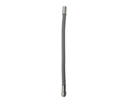 Вилив змішувача GLR-GRAY-55 для кухні Гофрований , силікон Сірий , 3/4″ВН