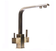 Змішувач для кухні під осмос Globus Lux LAZER GLLR-0111-9-BRONZE