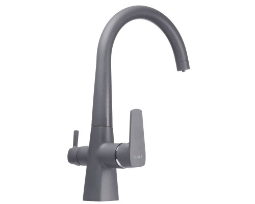 Змішувач для кухні під осмос Globus Lux LAZER GLLR-0999-3-TITANIUM
