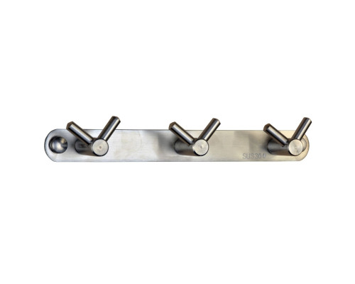 Планка з гачками Globus Lux SS8435-3  -SUS304