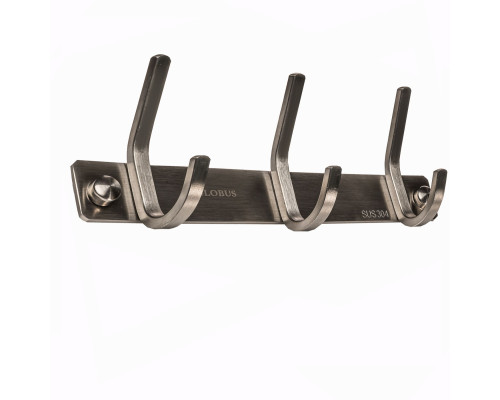 Планка з гачками Globus Lux SQ 9435-3 SUS304