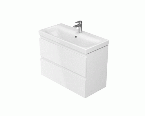 CET B06 MODUO SLIM шафка з умивальником MODUO SLIM 80 біла