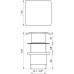 Донний клапан Globus Lux HG-043B (Click-clack)