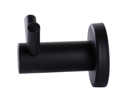 Гачок подвійний Globus Lux BS8415 чорний матовий SUS304