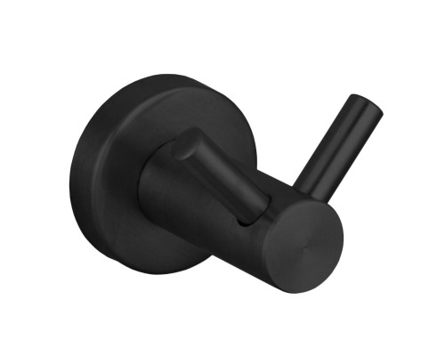 Гачок подвійний Globus Lux BS8415 чорний матовий SUS304