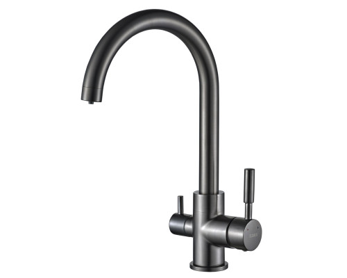 Змішувач для кухні під осмос Globus Lux LAZER GLLR-0333-11-GRAPHITE
