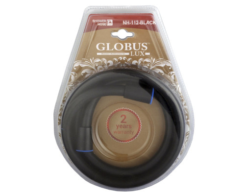 Шланг душовий Globus Lux NH-112-150-Black