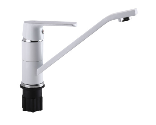 Змішувач для кухні Globus Lux Laguna GLA-0203Q-7-WHITE