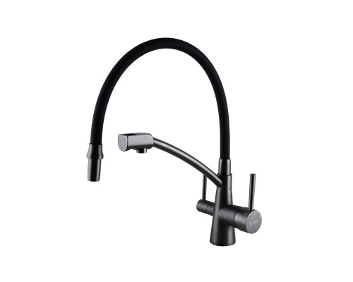 Змішувач для кухні під осмос Globus Lux LAZER GLLR-0700-11-GRAPHITE