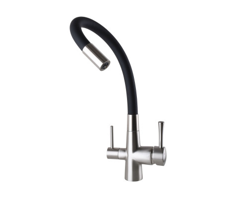 Змішувач для кухні під осмос Globus Lux LAZER GLLR-0903-8-STSTEEL