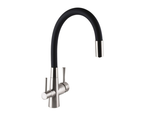 Змішувач для кухні під осмос Globus Lux LAZER GLLR-0903-8-STSTEEL