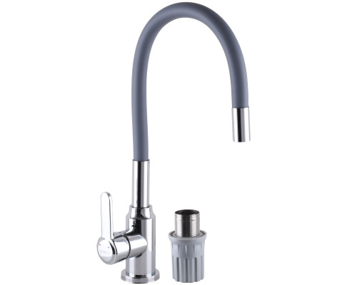 Змішувач для кухні DOMINO ELLIPSE DCC-203L-GRAY