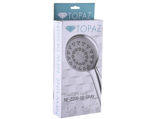 Душова лійка Topaz NF-2208-00-GRAY