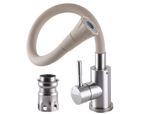 Змішувач для кухні Globus Lux Alpen SBT1-203SA-K15