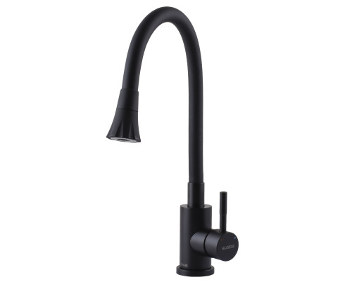 Змішувач для кухні Globus Lux ALPEN SBT1-203SA-BB-B01