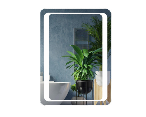 Дзеркало UNIO MRR-02 SQR-RA 600 x 800 mm LED FL