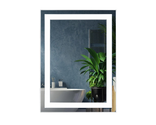 Дзеркало UNIO MRR-01 SQR-AA-H 700 x 800 mm LED FL з підігрівом