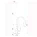 Змішувач для кухні DOMINO Dionis DDD-203SM-00