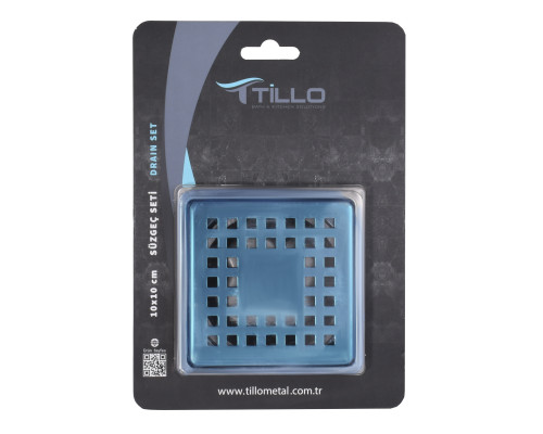 Трап душовий TILLO TM210 10х10см
