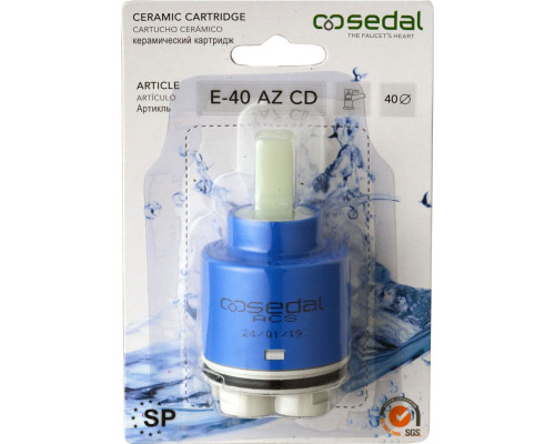 Картридж SEDAL E-40 AZ CD D40