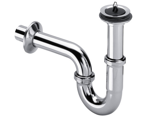 Сифон для умивальника VIEGA 1 1/4″ x 1 1/4″ x60 хром трубний з/г 111298