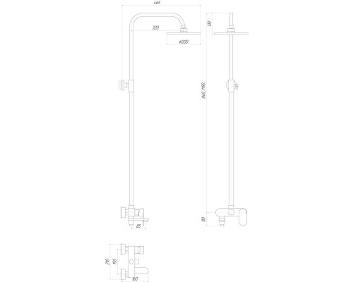 Душова система Globus Lux  DS0010
