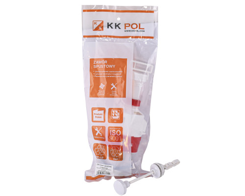 Зливний клапан із регулюванням K.K.POL ZSO/200(350/ZSO/200-00-T1)