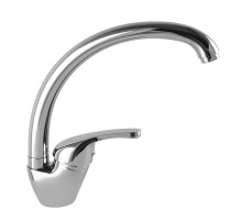 Змішувач для кухні Globus Lux Solly GLSO-0203S боковий латунь на гайці