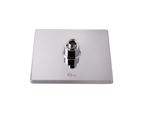 Душова стійка універсальна Qtap Plava на два споживача 1015 мм прямокутна QT1001CRM Chrome