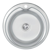 Кухонна мийка Lidz 510-D 0,8 мм Satin (LIDZ510DSAT) Кухонна мийка Lidz 510-D 0,8 мм Satin (LIDZ510DSAT)