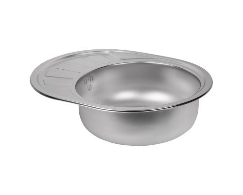 Кухонна мийка Lidz 5745 0,6 мм Satin (LIDZ574506SAT)