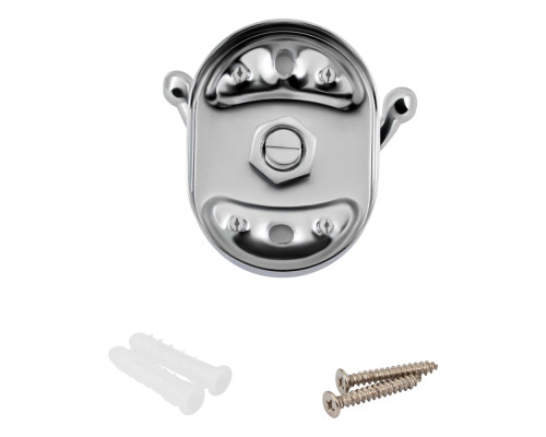 Гачок Lidz Oreo 0602 подвійний LDORE0602CRM22169 Chrome