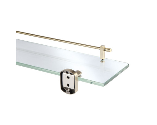Полиця універсальна Qtap Liberty скляна 600 мм QTLIBANT1153 Antic Bronze