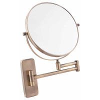 Косметичне дзеркало Qtap Liberty настінне D 200 мм QTLIBANT1147 Antic Bronze Косметичне дзеркало Qtap Liberty настінне D 200 мм QTLIBANT1147 Antic Bronze
