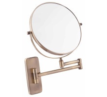 Косметичне дзеркало Qtap Liberty настінне D 200 мм QTLIBANT1147 Antic Bronze
