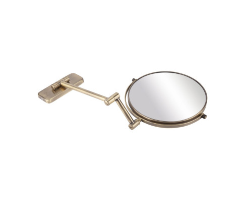 Косметичне дзеркало Qtap Liberty настінне D 200 мм QTLIBANT1147 Antic Bronze