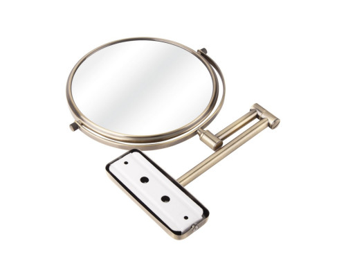 Косметичне дзеркало Qtap Liberty настінне D 200 мм QTLIBANT1147 Antic Bronze