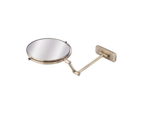 Косметичне дзеркало Qtap Liberty настінне D 200 мм QTLIBANT1147 Antic Bronze