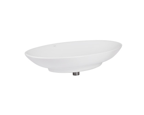 Раковина-чаша Qtap Dove 680х420х120 White з донним клапаном QT0611K160W
