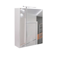 Дзеркальна шафа підвісна Qtap Albatross 600х700х145 White з LED-підсвічуванням QT0177ZP600LW Дзеркальна шафа підвісна Qtap Albatross 600х700х145 White з LED-підсвічуванням QT0177ZP600LW
