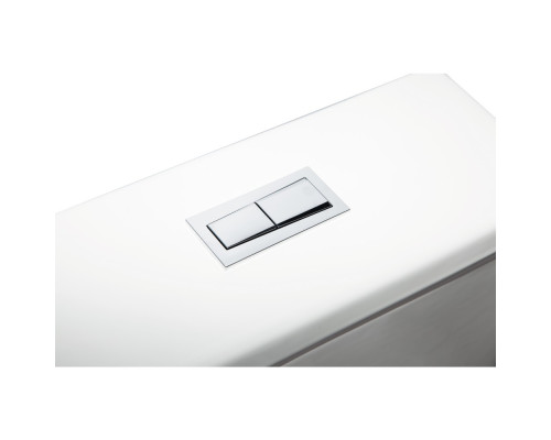 Унітаз-компакт Qtap Crow безобідковий з сідінням Soft-close QT05222170W
