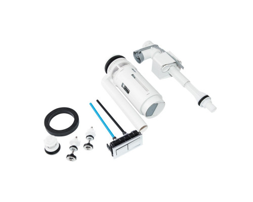 Унітаз-компакт Qtap Stork/Swan безобідковий з сідінням Soft-close QT15222179W