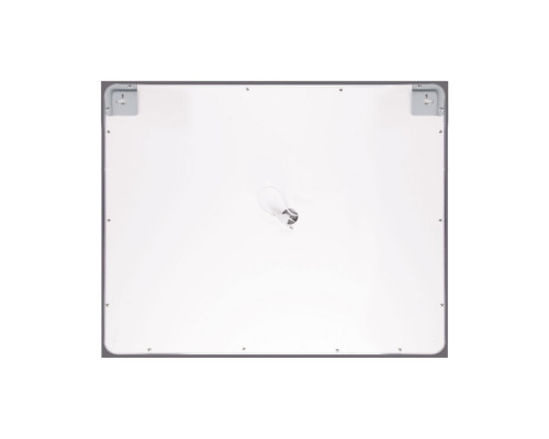 Дзеркало Qtap Mideya (DC-F614) 1000х800 з LED-підсвічуванням Touch, з антизапотіванням, з годинником, димером, рег. яскравості QT2078F614W
