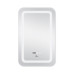 Дзеркало Qtap Mideya (DC-F911) 500х800 з LED-підсвічуванням Touch, з антизапотіванням, з годинником, димером, рег. яскравості QT2078F911W