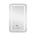 Дзеркало Qtap Mideya (DC-F911) 500х800 з LED-підсвічуванням Touch, з антизапотіванням, з годинником, димером, рег. яскравості QT2078F911W
